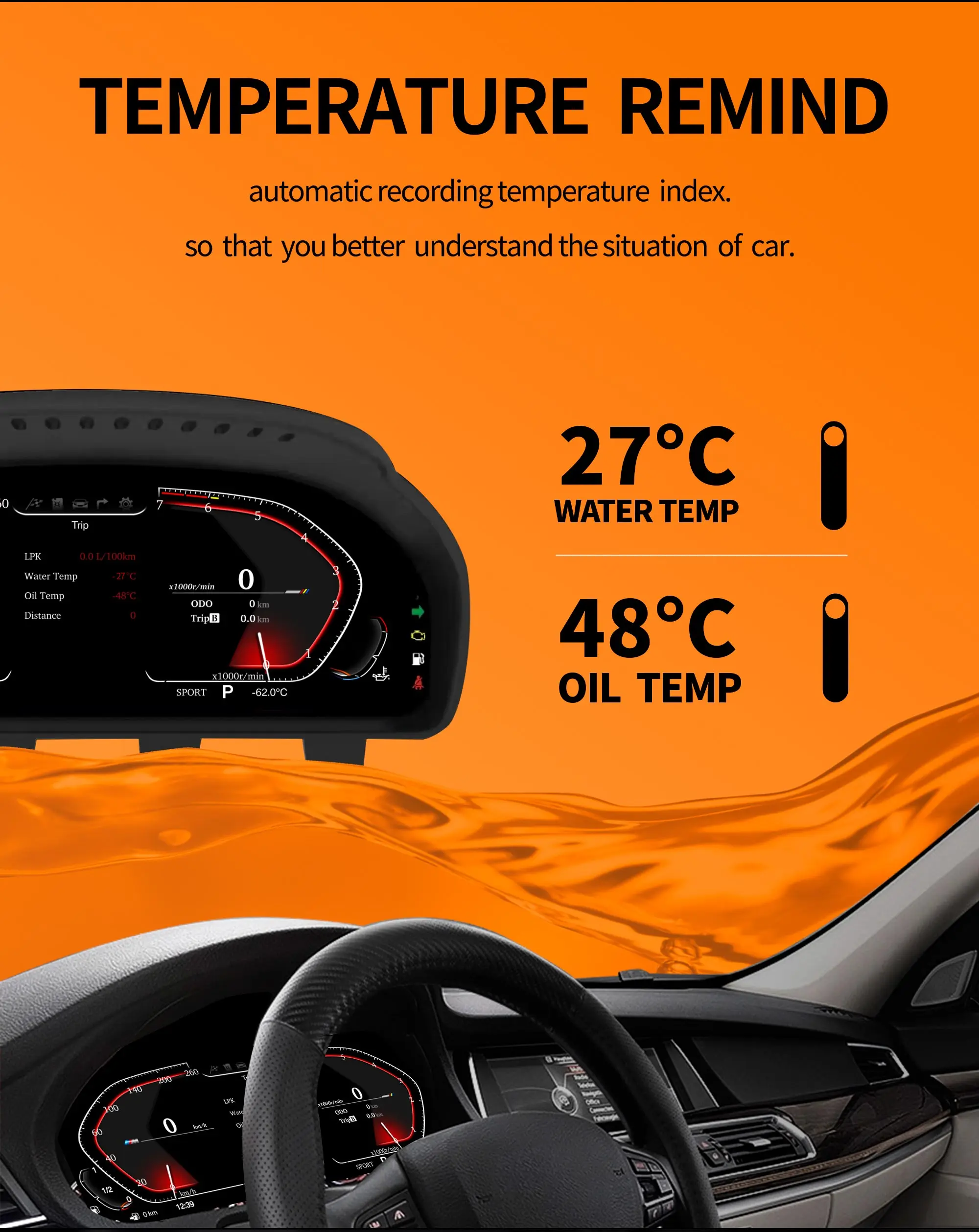Hot Sale 3 Series F30 F31 F32 2013-2017 Dashboard Instrument Factory Price Original Car LCD Digital Cluster With Amplifier