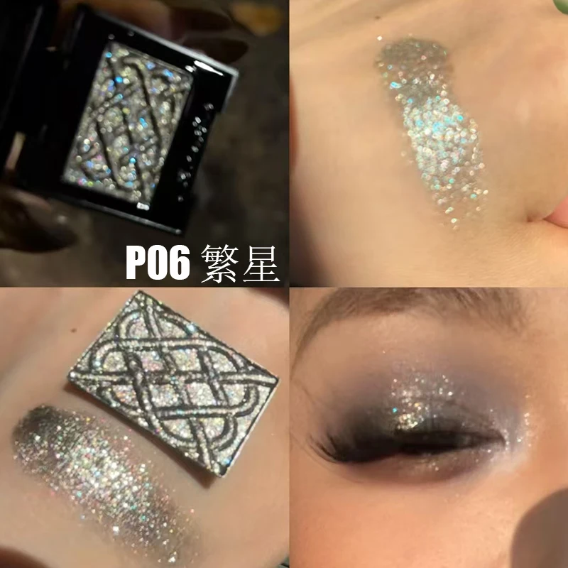 

﻿ Coldnwild тени для век пудра мягкие блестящие металлические готические дымчатые серебристые одноцветные тени для век тонкая вспышка долговечный макияж глаз