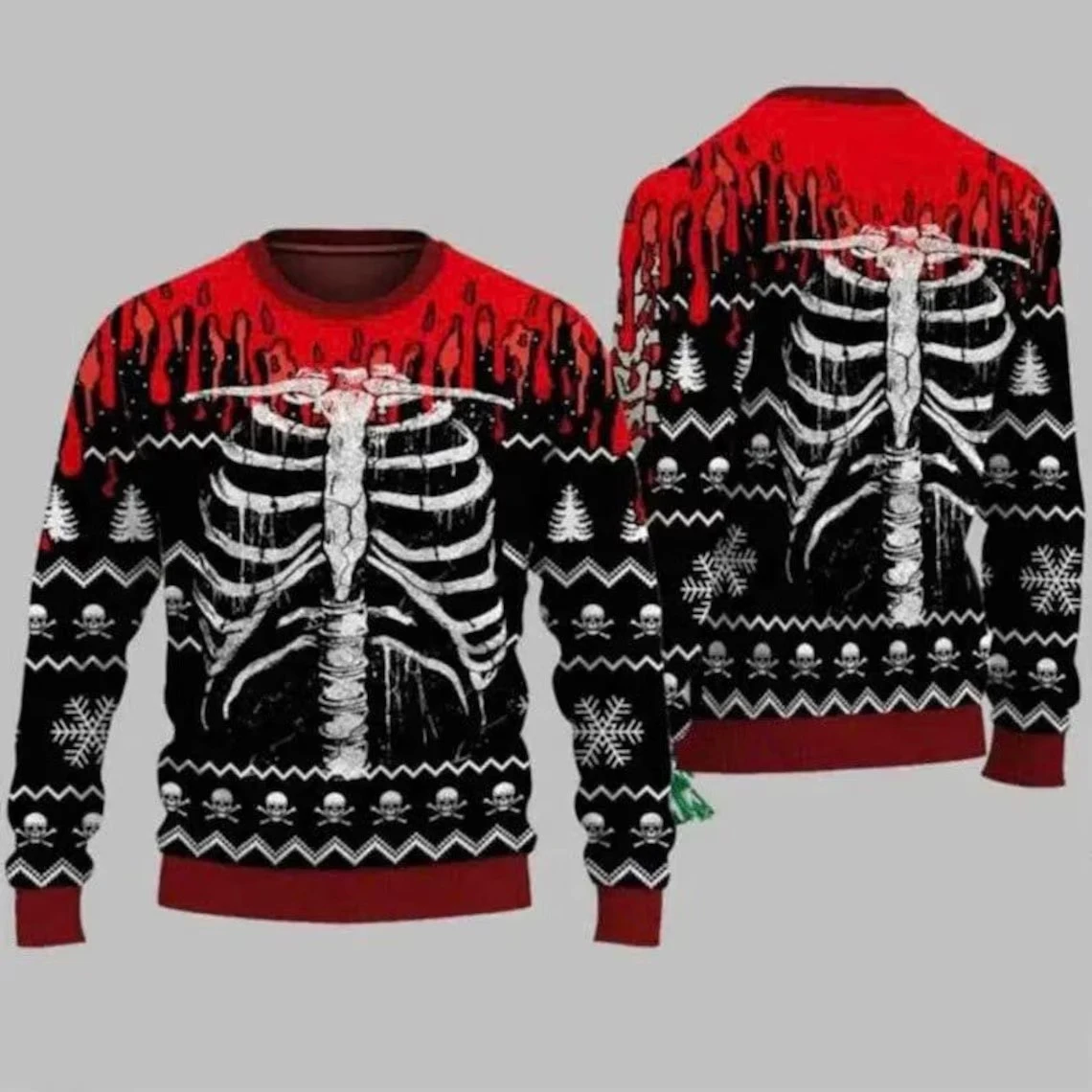 

New Men's Christmas Santa Claus Graphic Sweatshirts Vintage Ugly Sweater 3D Print Harajuku Pullover Casual Funny O Neck Hoodies