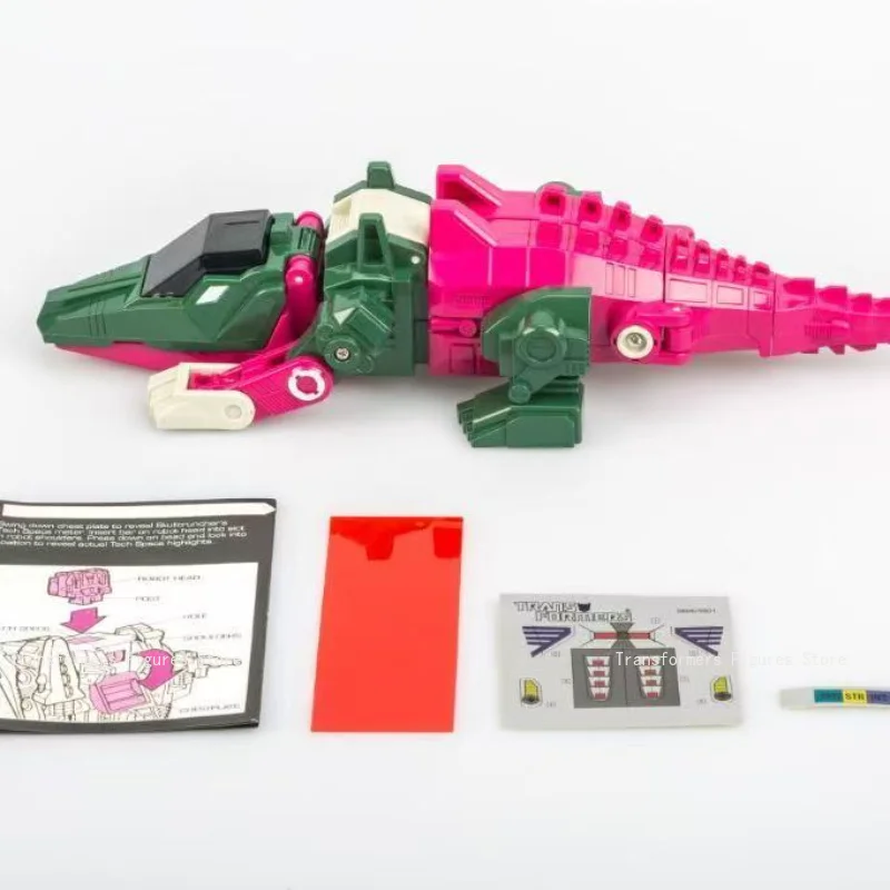 In Magazzino Trasformatore Replica Originale G1-Skullcruncher Ko Movie Cartoon Action Figure Anime Mobile Robot Modello Studio Giocattoli Regalo