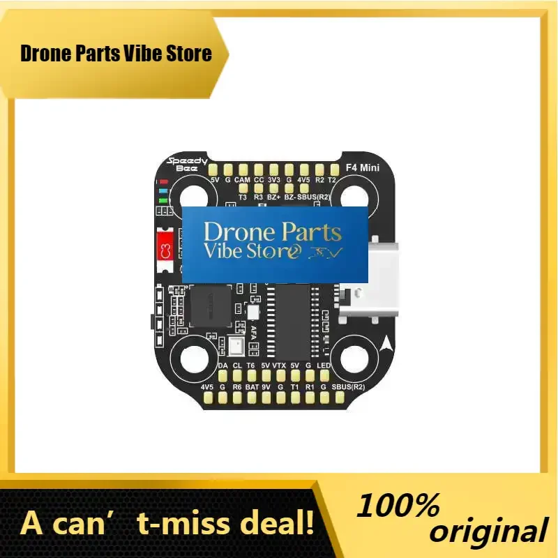 

Drone PartsSpeedyBee F405 Mini 35A Stack F405 Mini Flight Control BLS 35A V2 3-6S 20x20 4-in-1 ESC 20x20mm Stack