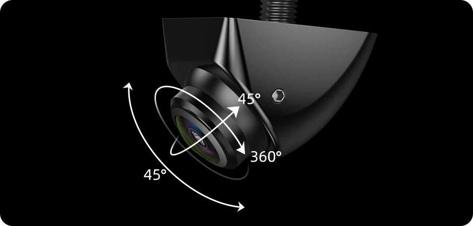 Grün Y i 170 ° AHD Auto-Rückfahrkamera Mini Side/Front/Backup Fisheye 360° ° Einstellbare Linse HD Nachtsicht Fahrzeug Rückfahrkamera C899