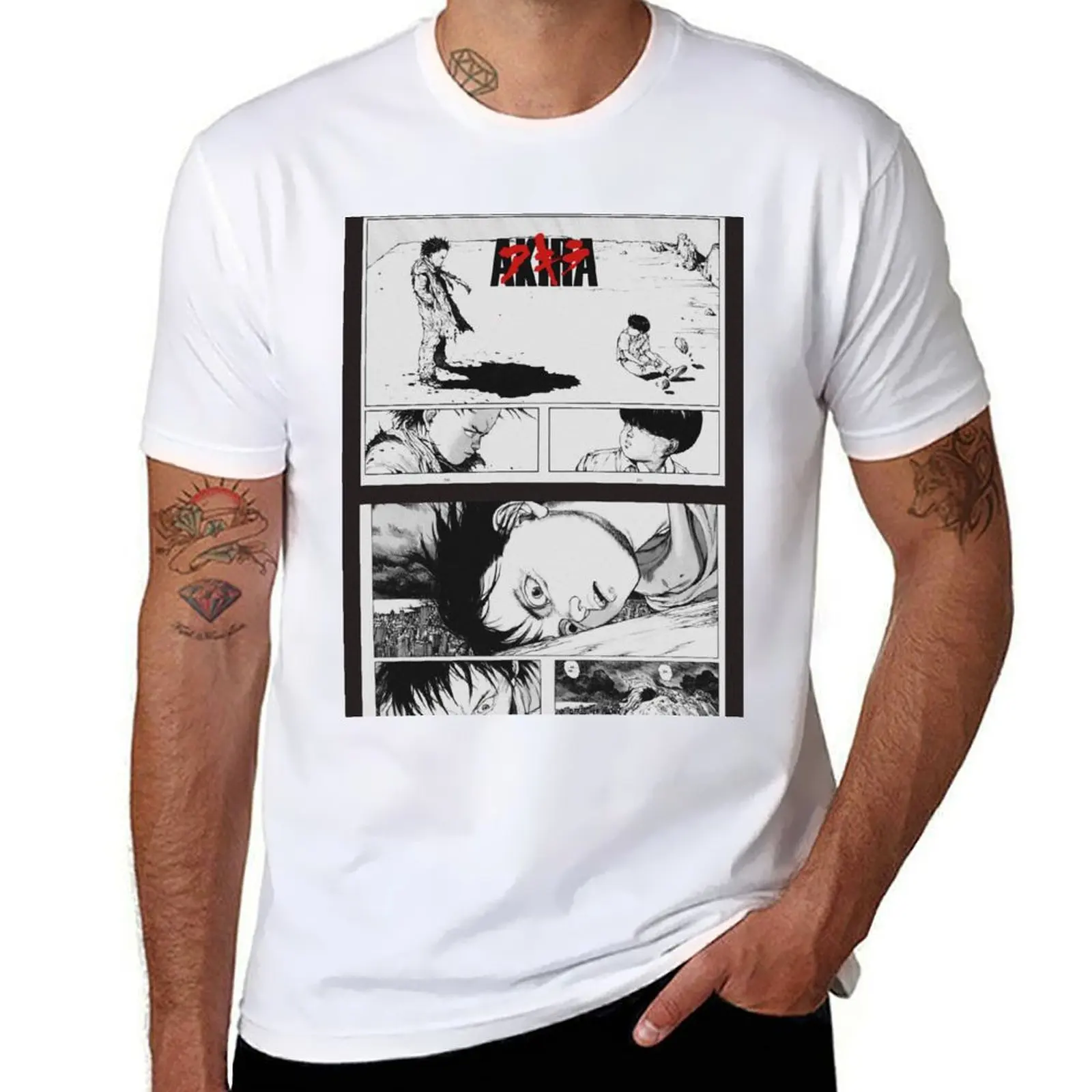 

T-Shirt high quality t t akira shirt man man tetsuo manga graphic designer man shirt cotton t shirt kaneda