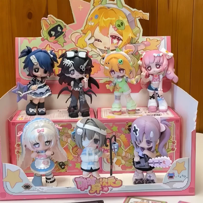 

В наличии Tomiz Cute Pets In The Other Dimension Serise Blind Box Kawaii Фигурка Коробка-сюрприз Куклы Декор стола праздничный подарок