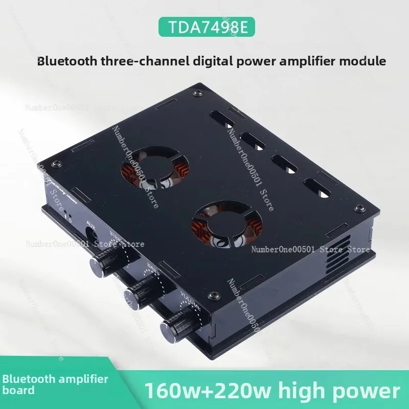 TDA7498ETR Super Bluetooth Digital Power Amplifier Board 160W * 2 Dual Channel Stage Speaker Special DIY