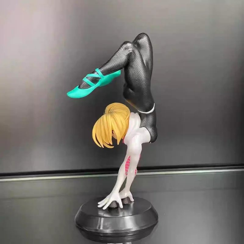 ใหม่SpidergwenรูปSpider Girlอะนิเมะบทบาทภาพยนตร์Gwen Action Figurine Pvcสะสมตุ๊กตาDecoraของเล่นของขวัญ