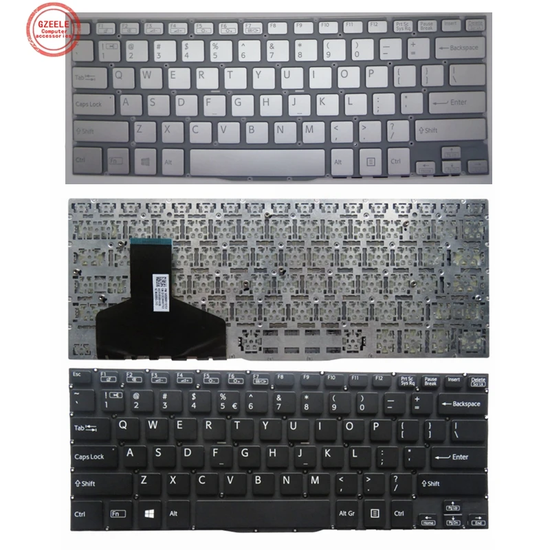 RU/US Keyboard FOR Sony 13 13N SVF13 SVF13A SVF13N SVF13N100C SVF13N17 SVF13N18 SVF13NA1QT English laptop