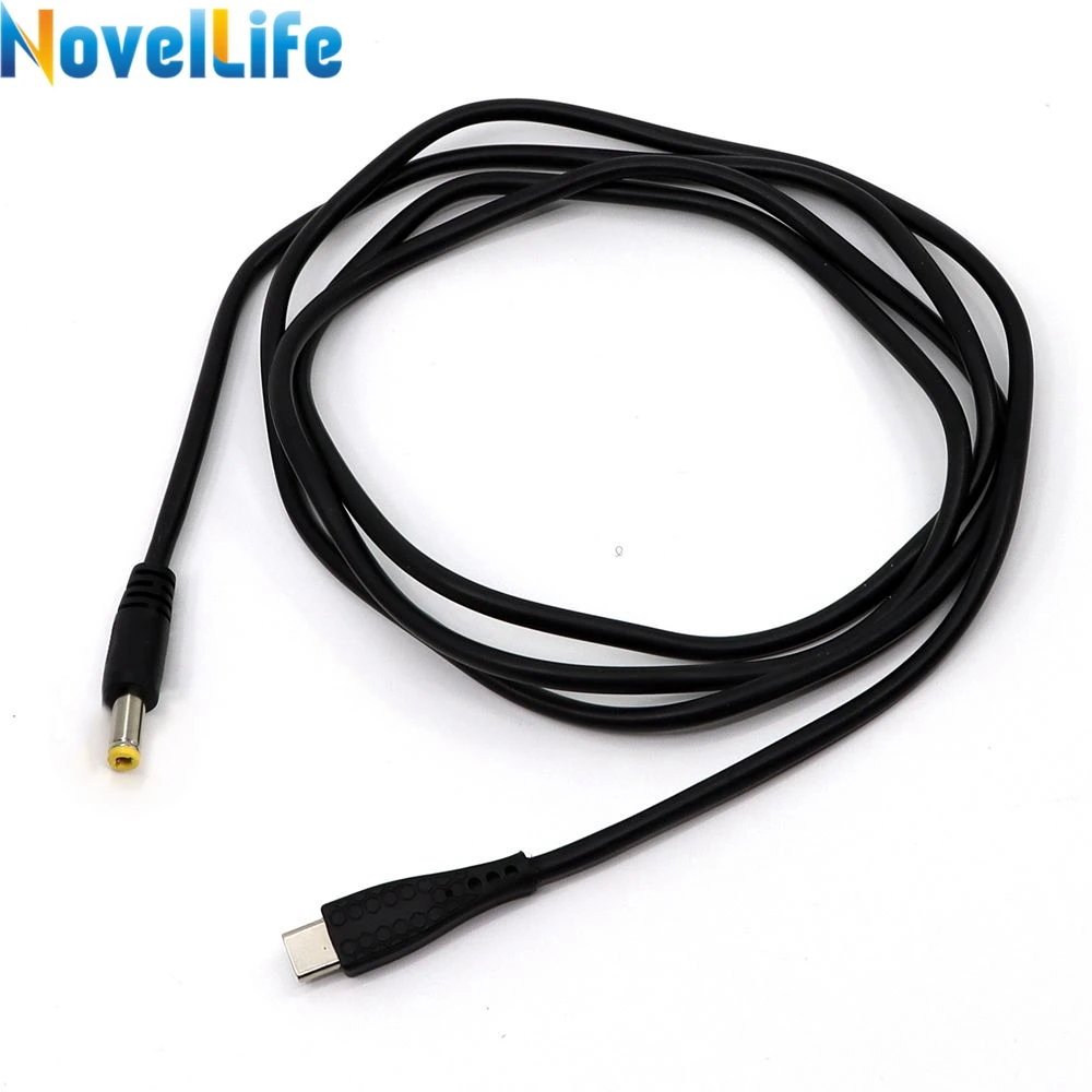 Przewód zasilający USB typu C do DC 20V 3A PD Emulator wyzwalacza Przewód konwertera kabla ładującego 1,5 m do lutownicy TS100 PINE64 SH72
