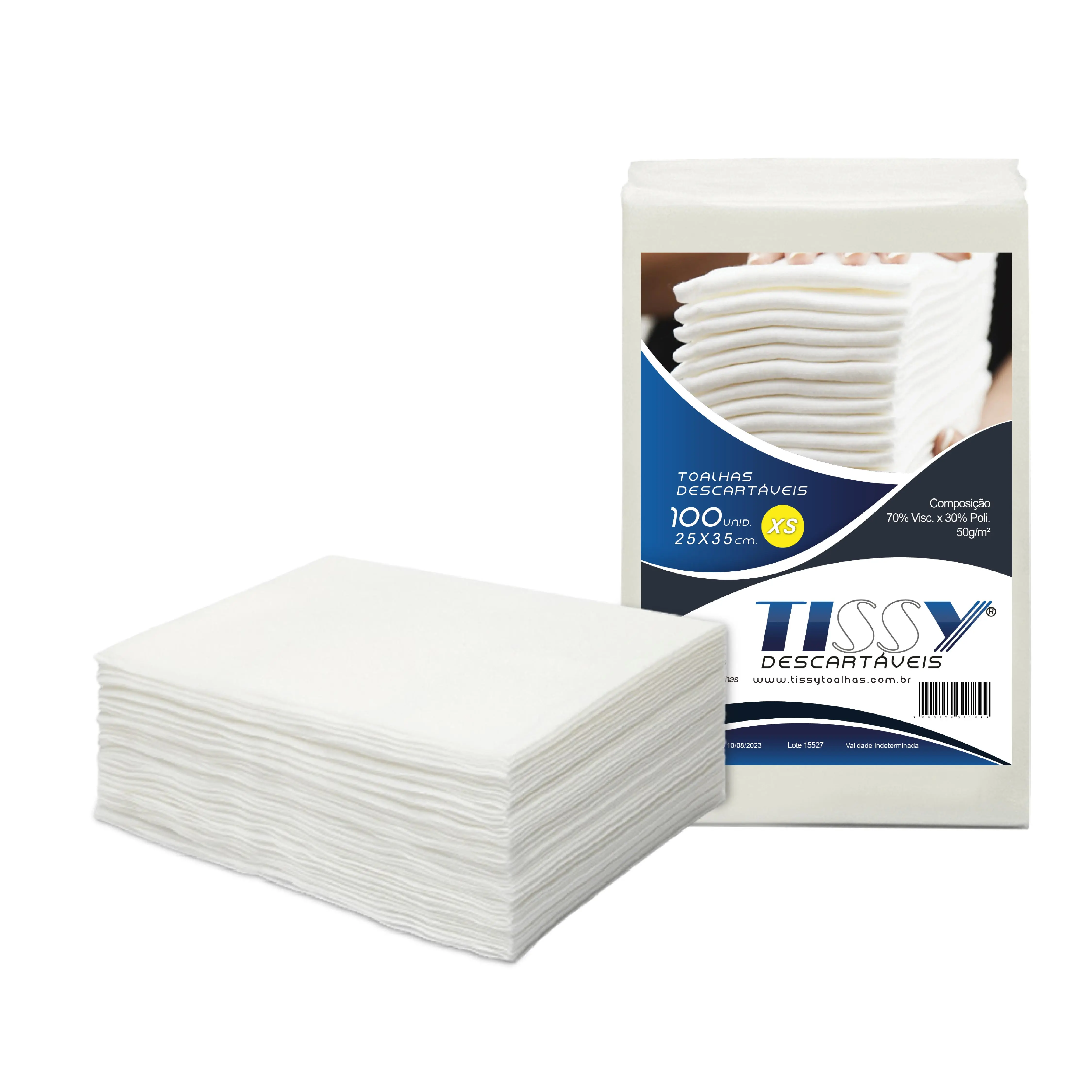 DISPOSABLE TOWELS TISSY 20x35 100 HIGH QUALITY UNITS