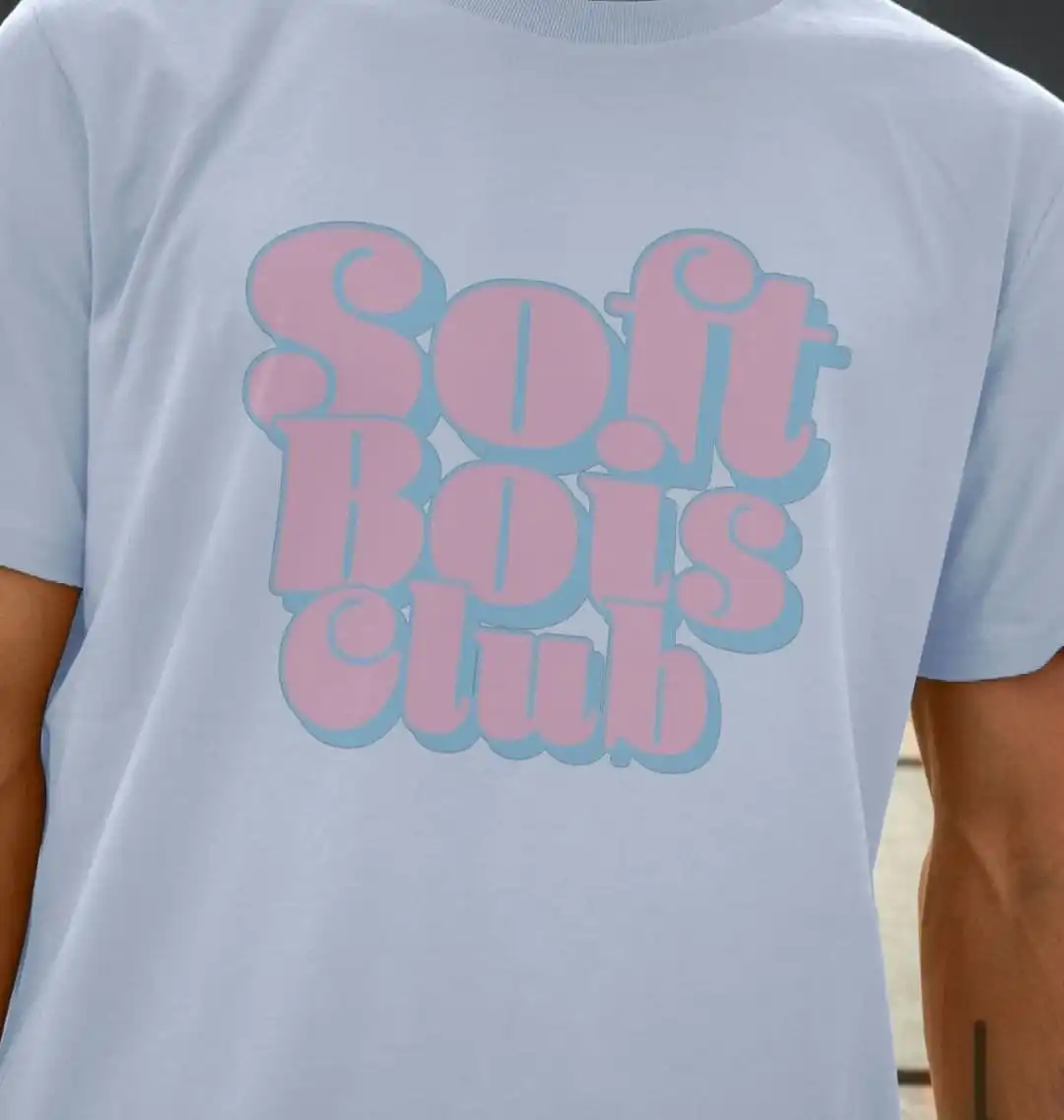 Soft Bois Club Organic T shirt masculine