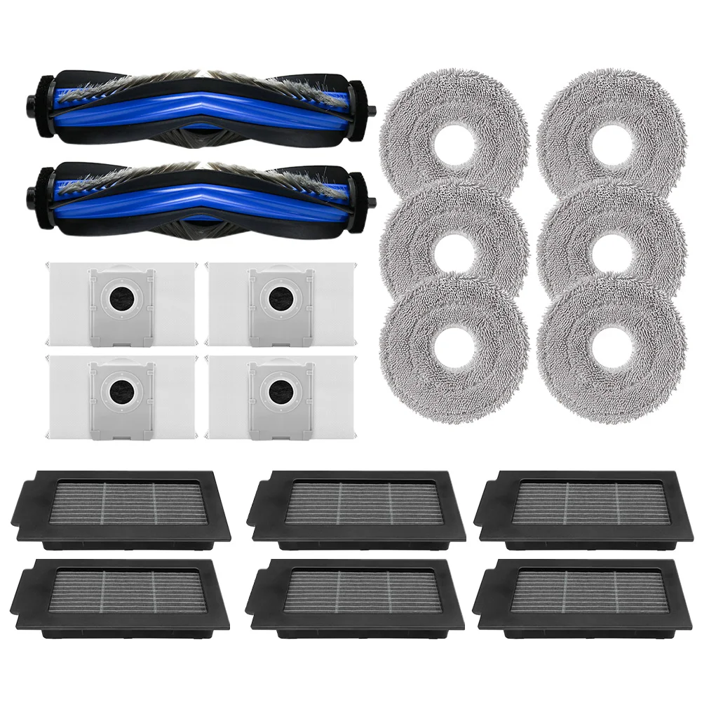 Complete Accessory For Ecovacs For Deebot For T50 For Max For Pro For Omni Robot Vacuum Main Brush Dust Bag Filter Mop Cloth