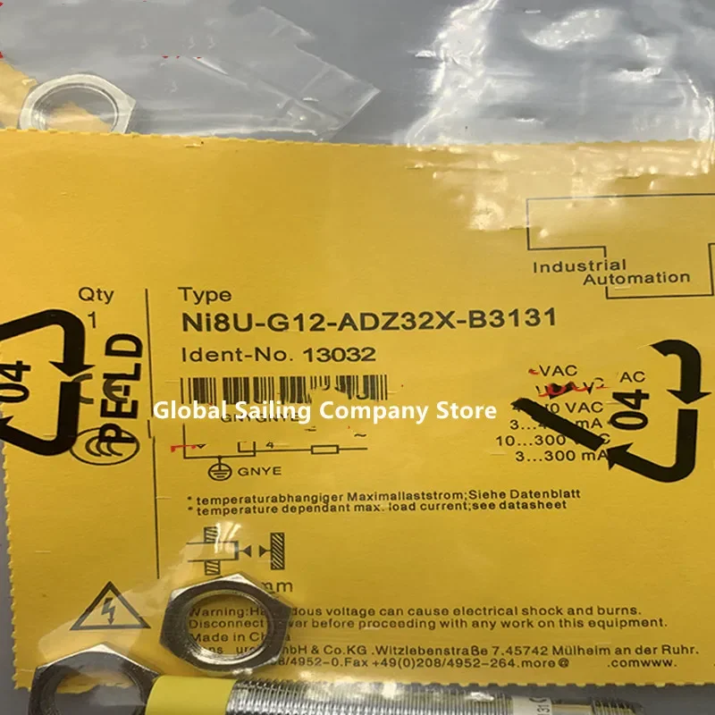 

2 шт. Новый бесконтактный переключатель BI2U-G12-ADZ32X-B3131