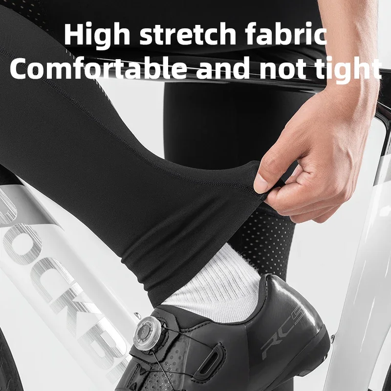 ROCKBROS Tights Cycling Pants Man Breathable Quick Dry Bicycle Long Pants with Pockets Training Leggings Bike Trousers Clothing