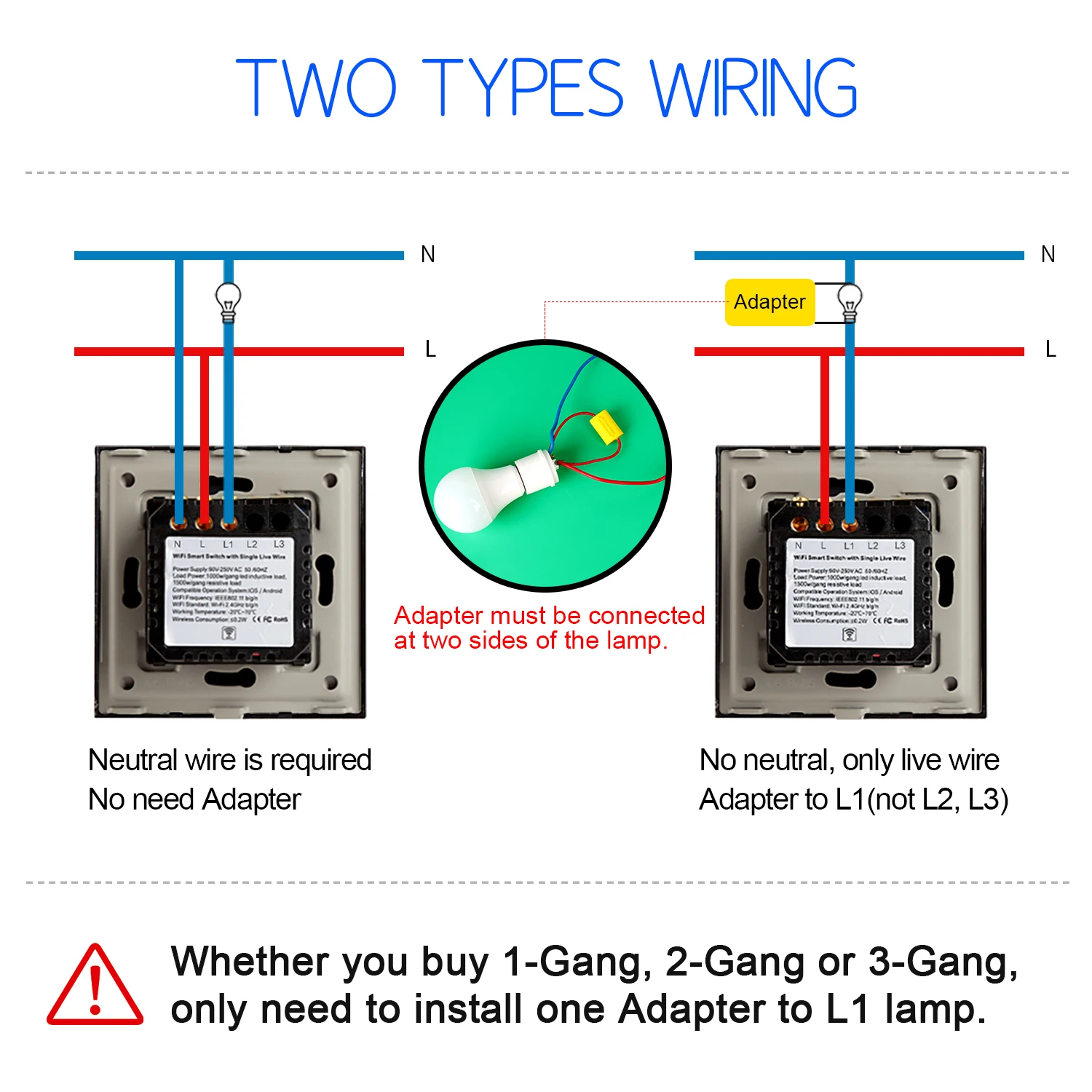 Imagem -06 - Bingoelec Tuya Vida Inteligente Wifi Interruptor de Luz 6gang 9gang ue Toque Sensor Parede Interruptores Controle Voz Alexa Google Casa