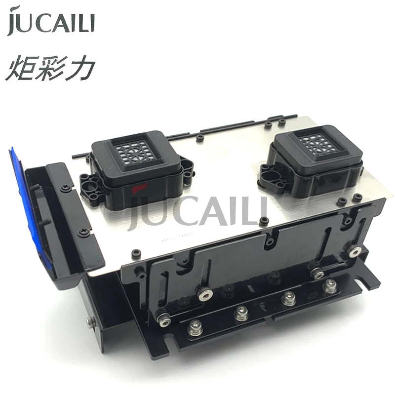 JCL Auto Ink Stack for Epson XP600 Double Print Head for Galaxy Printer Cap Station with Carriage Plate Pump Assembly Capping