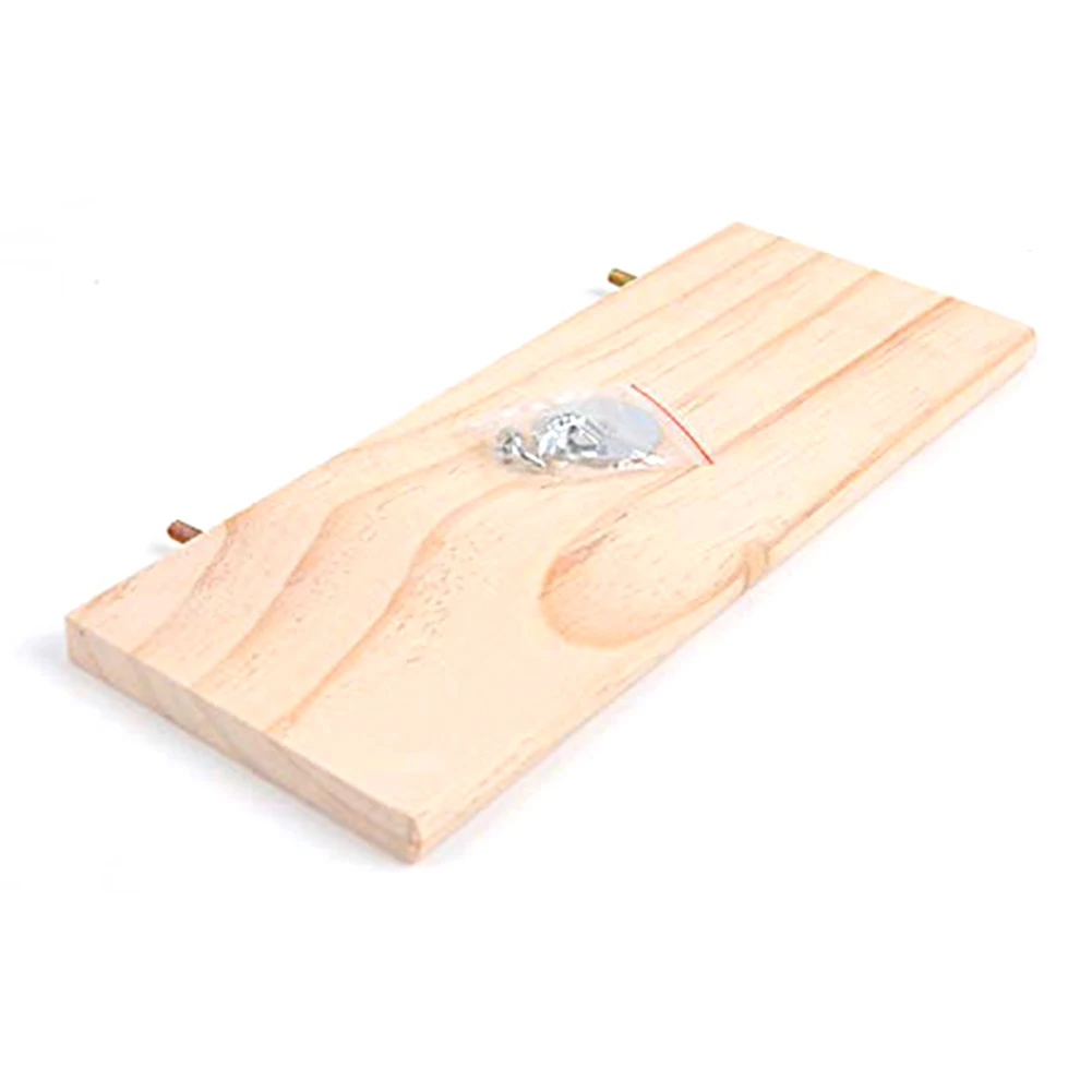 Gaiola de madeira para hamster, plataforma trampolim de esquilo, pedal para animais de estimação, brinquedos, suprimentos para animais de estimação