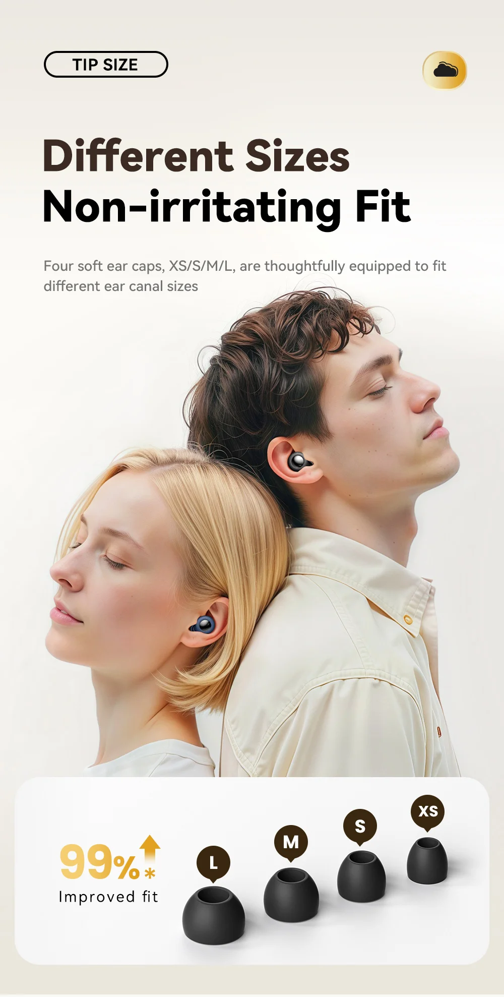 Essager Silicone Ear Plugs Sleep Noise Reusable Earplug with Storage Case Soft Anti Noise Earplug for Sleep Concerts Travel Work