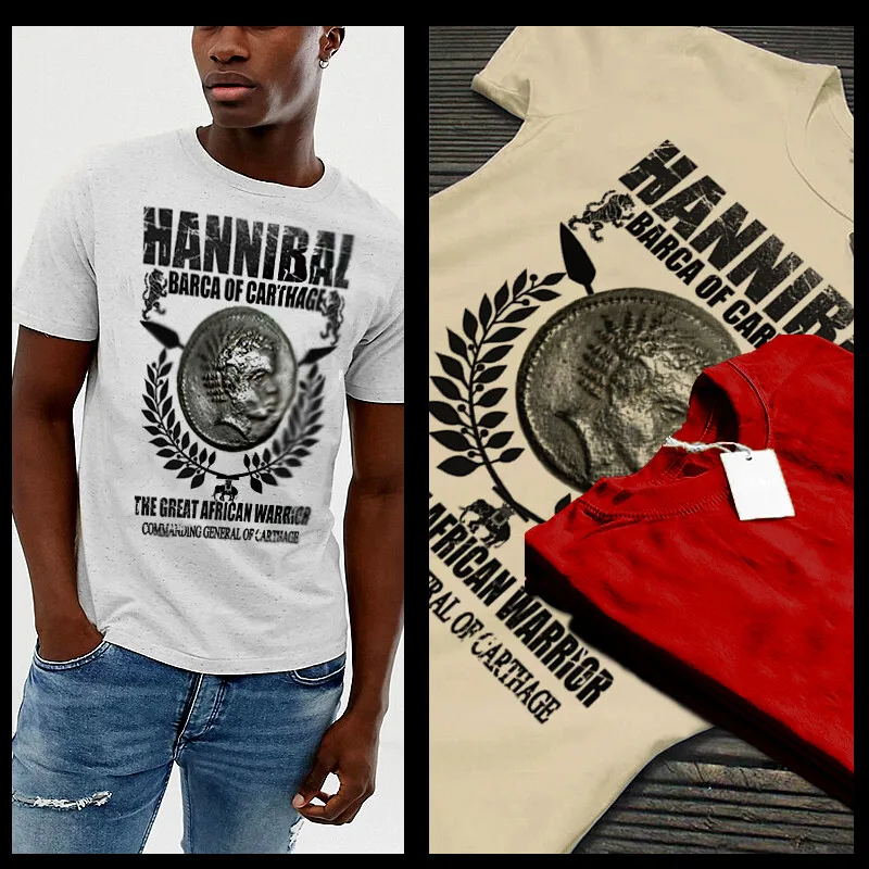 T-shirt Hannibal de Carthage, conquérant africain, histoire noire, fierté africaine