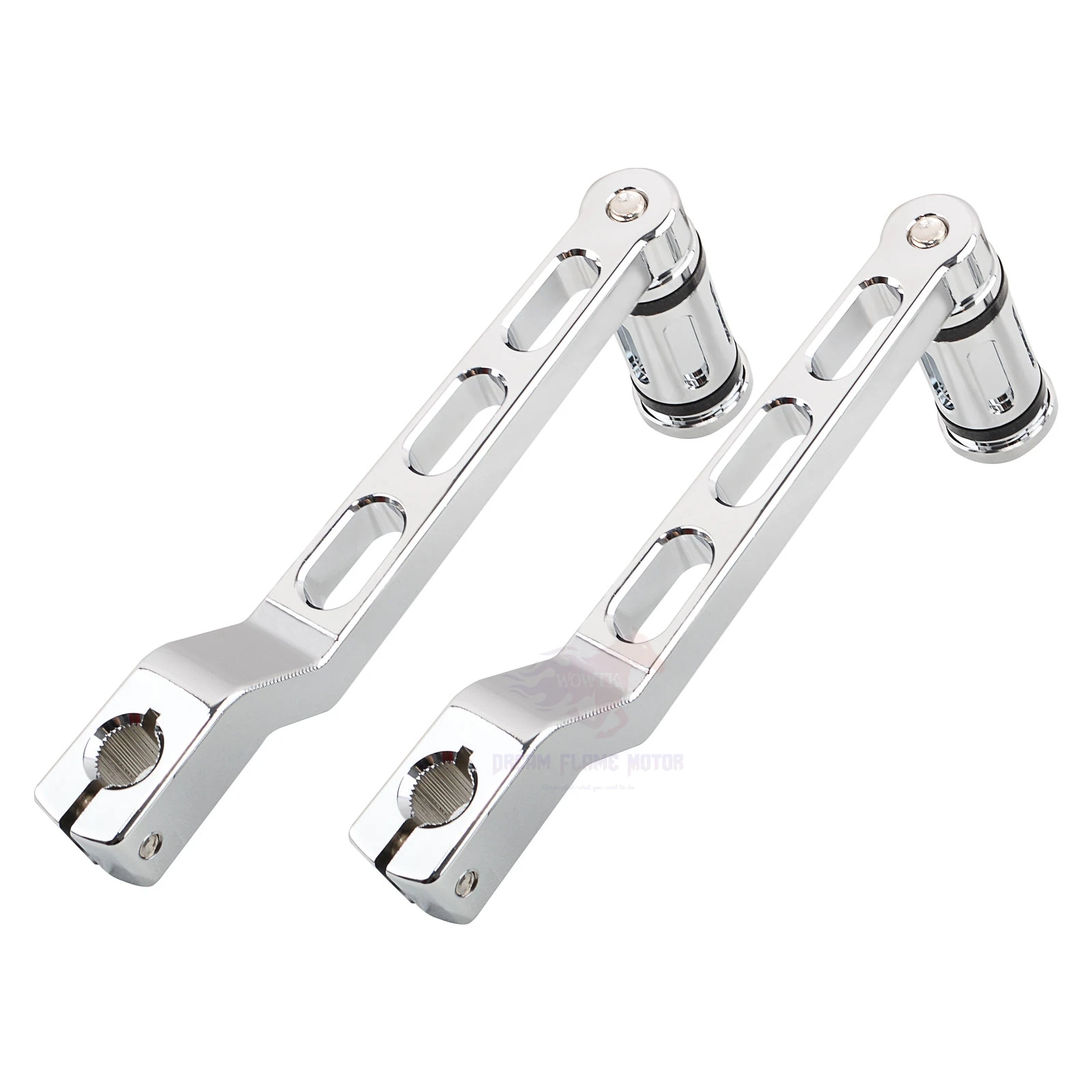 أوتاد تحويل كعب لأصابع القدم لدراجة Harley Davidson Touring Fat Boy 114 FLFB Heritage Classic FL Softail 18-24 رافعة ناقل الحركة للدراجات النارية