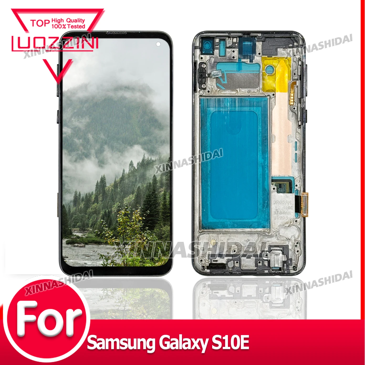 aaa-tft-サムスンギャラクシー-s10e-液晶ディスプレイタッチスクリーンデジタイザアセンブリサムスン-s10e-g970f-g970u-アセンブリ部品液晶