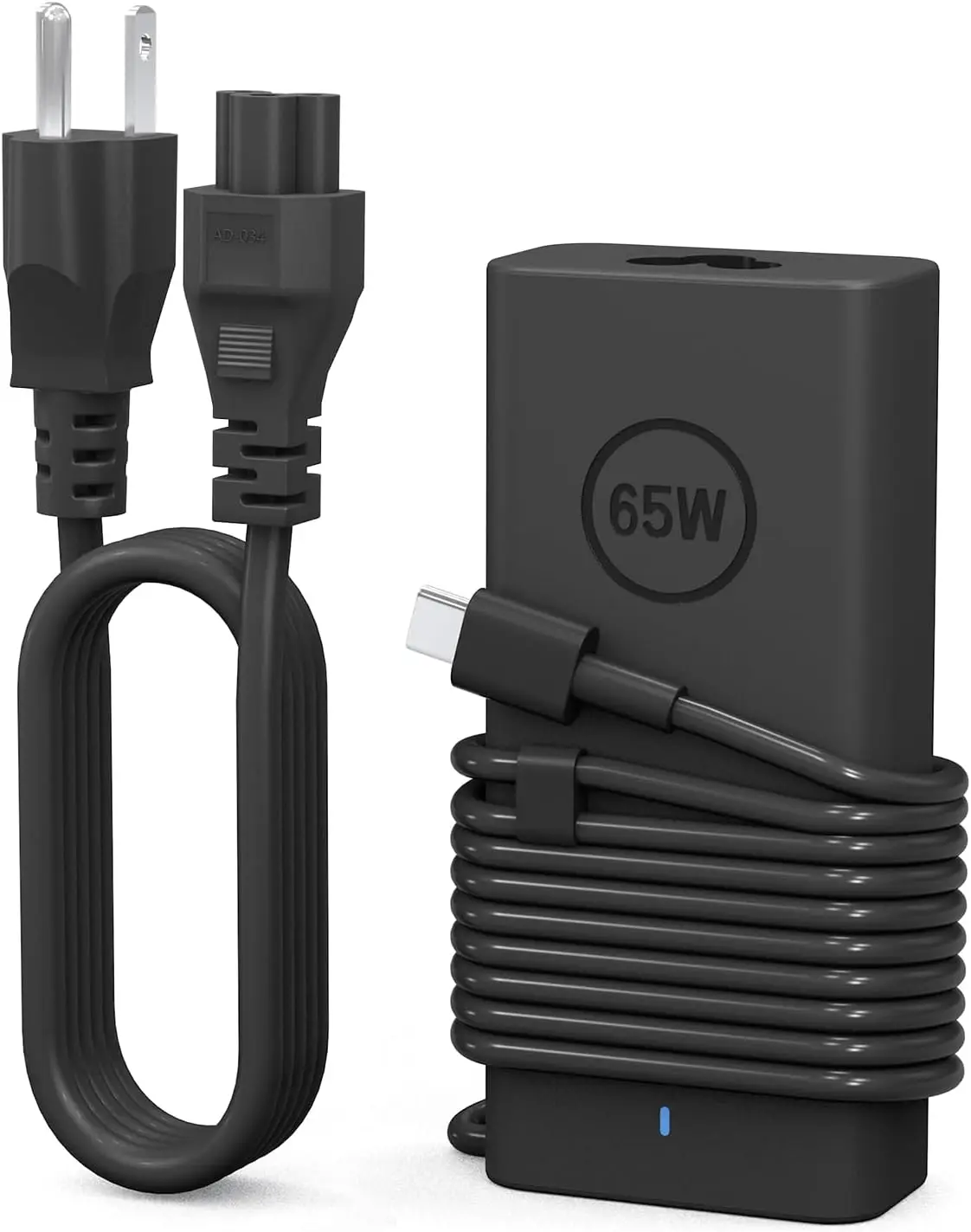 65W USB C Laptop Charger for Dell Latitude 5420/5520/7420/7430/7480/7490 & Inspiron 14/16/7620/2in1/XPS 13