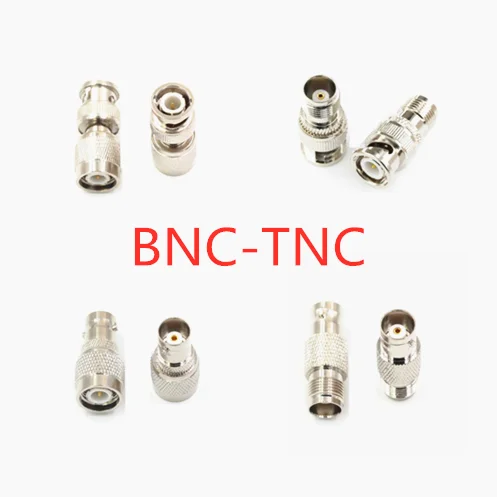 1pcs high quality BNC To TNC Male &Female Straight RF Coaxial Adapter Connectors