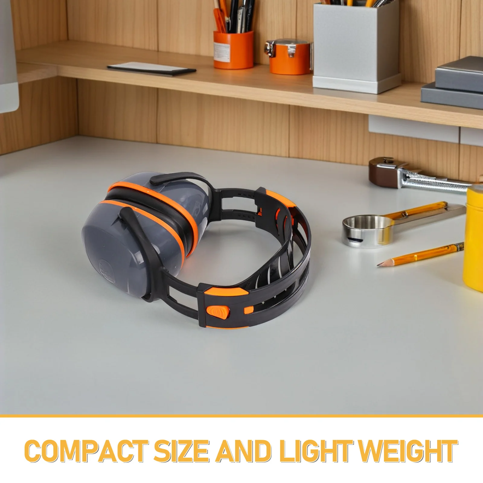 Cache-oreilles anti-bruit pour adultes, Construction ABS robuste, Protection auditive sur l'oreille, casque pour l'étude des environnements forts