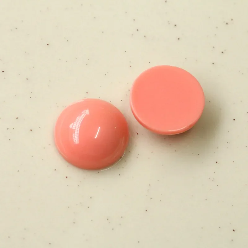 5pcs20mm color Joker Semi-round and Semi-Pill Flat Back Resin Cabochons Scrapbooking DIY Jewelry Craft Accessories