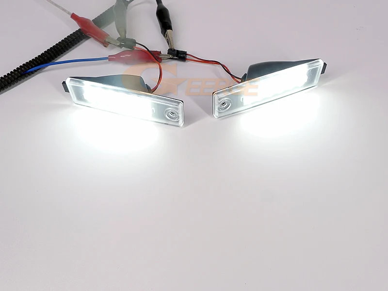 For Toyota HiAce RegiusAce Ventury H200 200 Series 2005-2014 Ultra Bright Led License Plate Lamp Light No Error Car Accessories