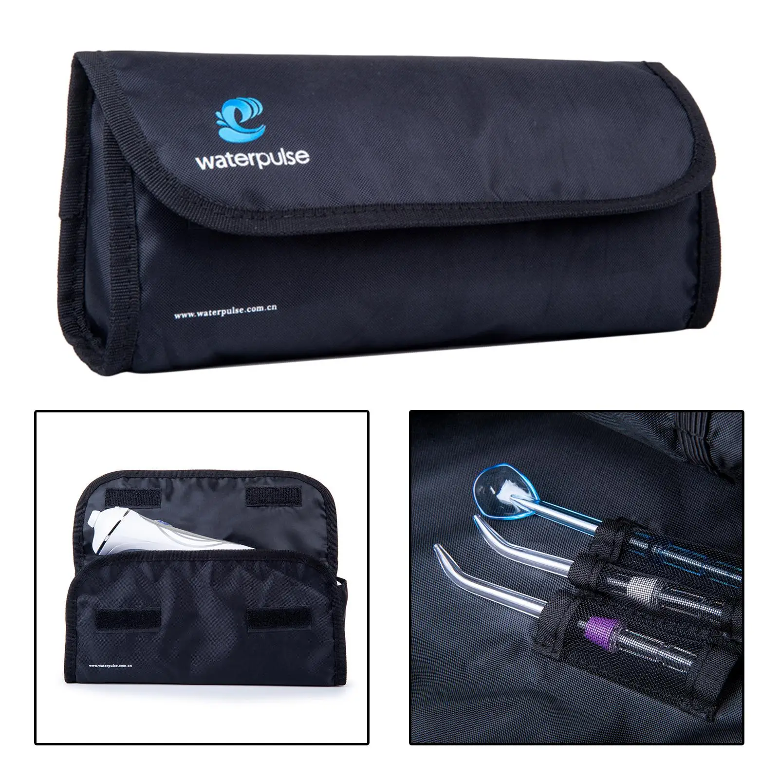 Travel Case Carrying Pouch Protective Storage Bag for Water Flosser Cleaner Dustproof