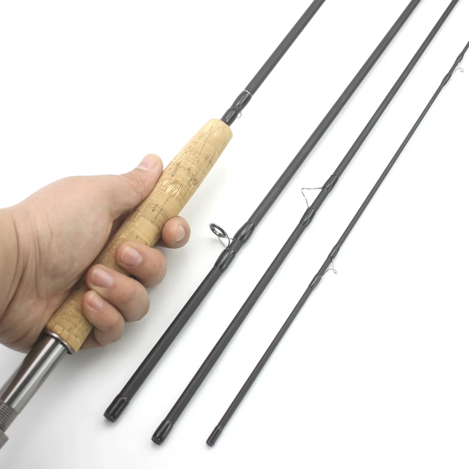 NEW 2.1M 7FT Fly Fishing Rod King Fisher Carbon Fiber Ultralight Weight Fly Fishing Rod Lake River Fly Rod Goods for fishing view 5