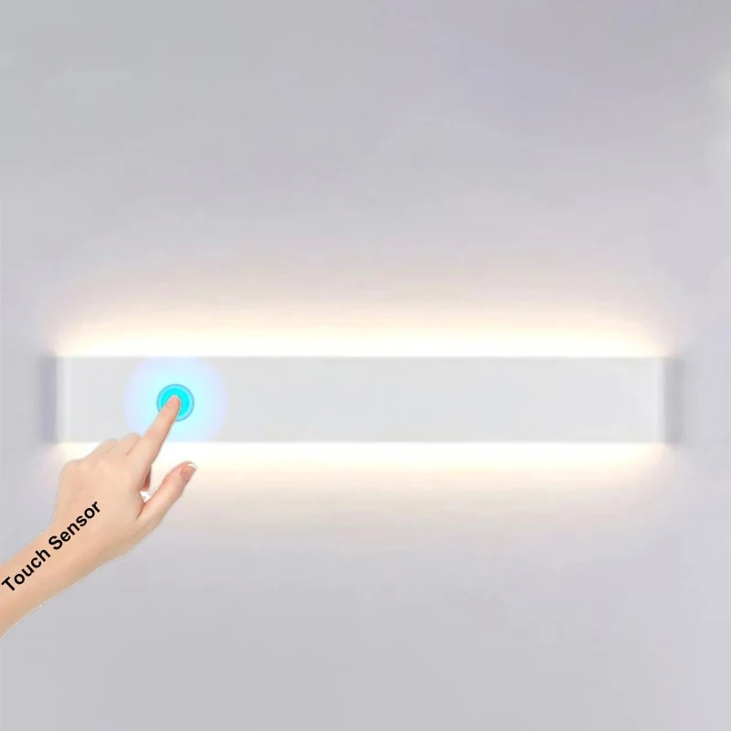 

Настенный светильник, современная простота, длинный светодиодный светильник для творчества в помещении, алюминий, акрил, 4 Вт, 8 Вт, 14 Вт, бра, светильник для спальни, гостиной, лестницы, прохода