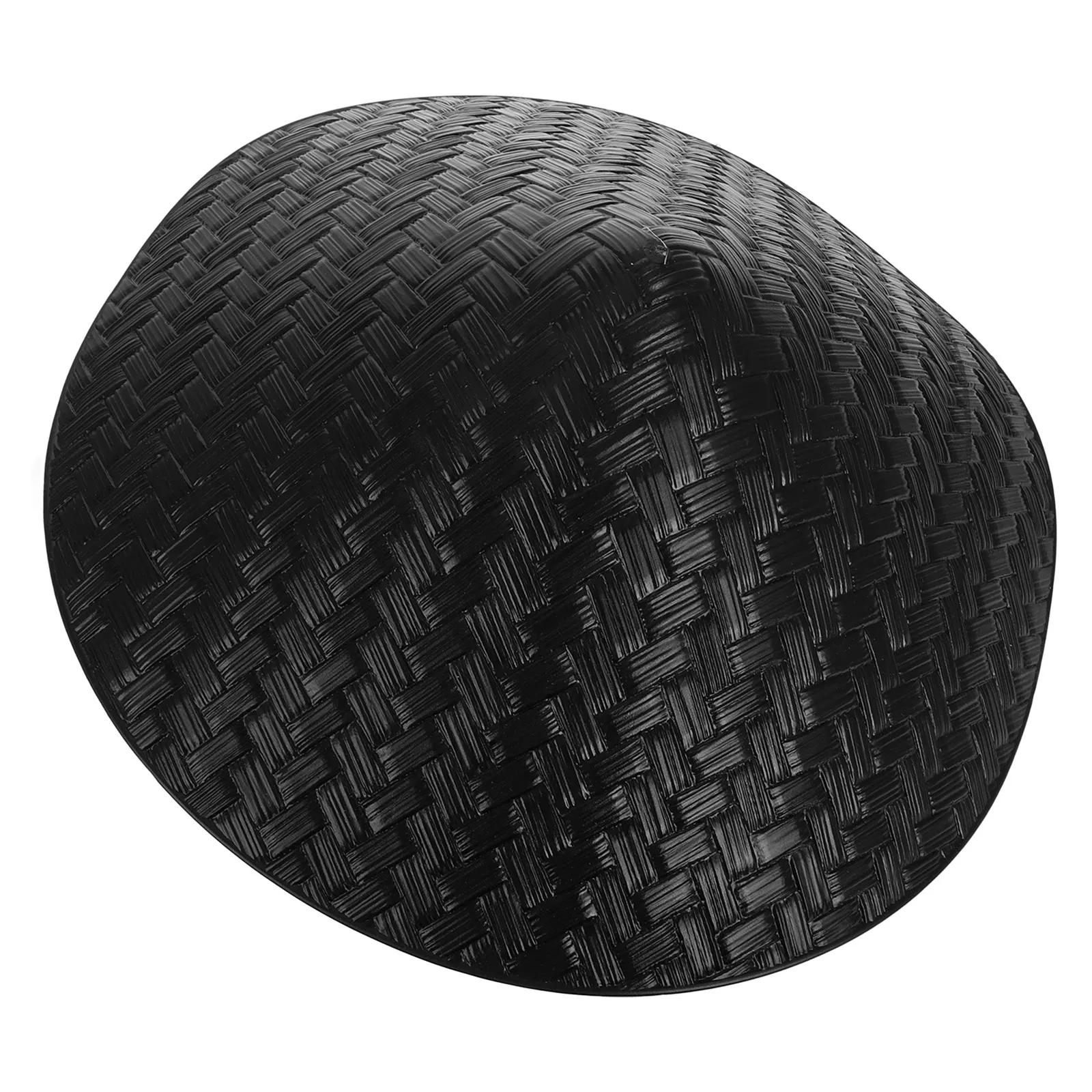 

Samurai Hat Traditional Woven Plastic Ninja Hat Lightweight Japanese Style Sun Protection for Cosplay Parties Performance