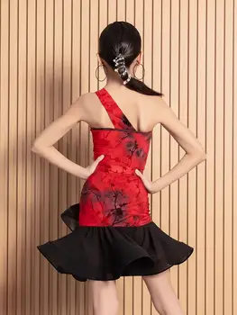 拉丁舞禮服,適合恰恰、倫巴、探戈、森巴、莎莎舞女孩,兒童專業比賽舞廳舞蹈服裝 10 最佳銷售 拉丁舞比賽服裝 - №1