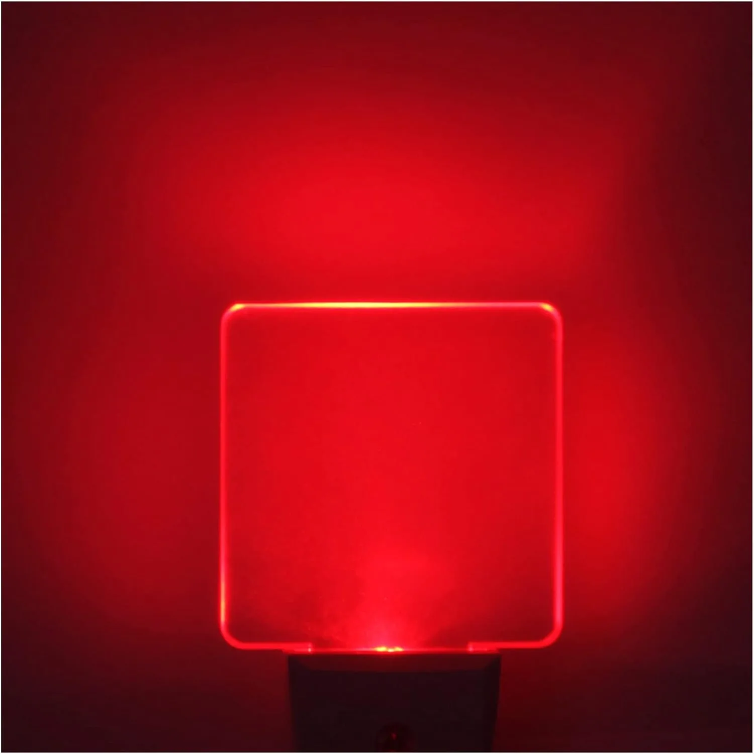 

Red Night Lights Plug in 2 Pack, 0.5W Auto On/Off LED Night Light with Dusk to Dawn Sensor for Babyroom, Bedroom, Bathroom