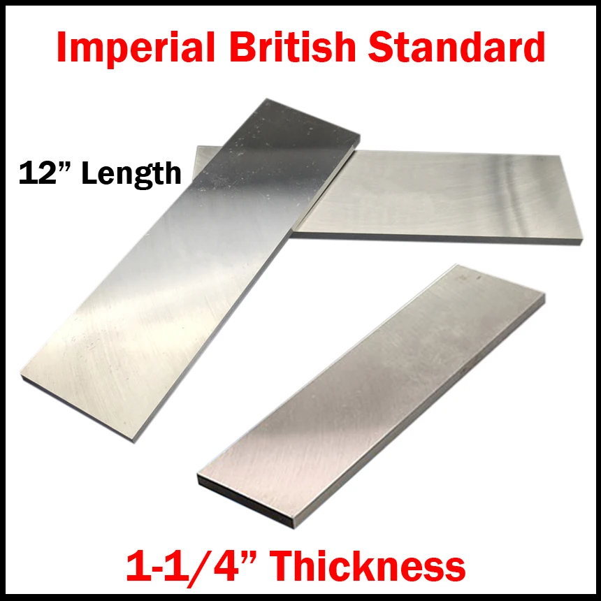 

1-1/4*2*12" 1-1/4 Inch Thick Imperial British Standard HSS Rectangle Boring Bar Fly Cutter Cutting Lathe