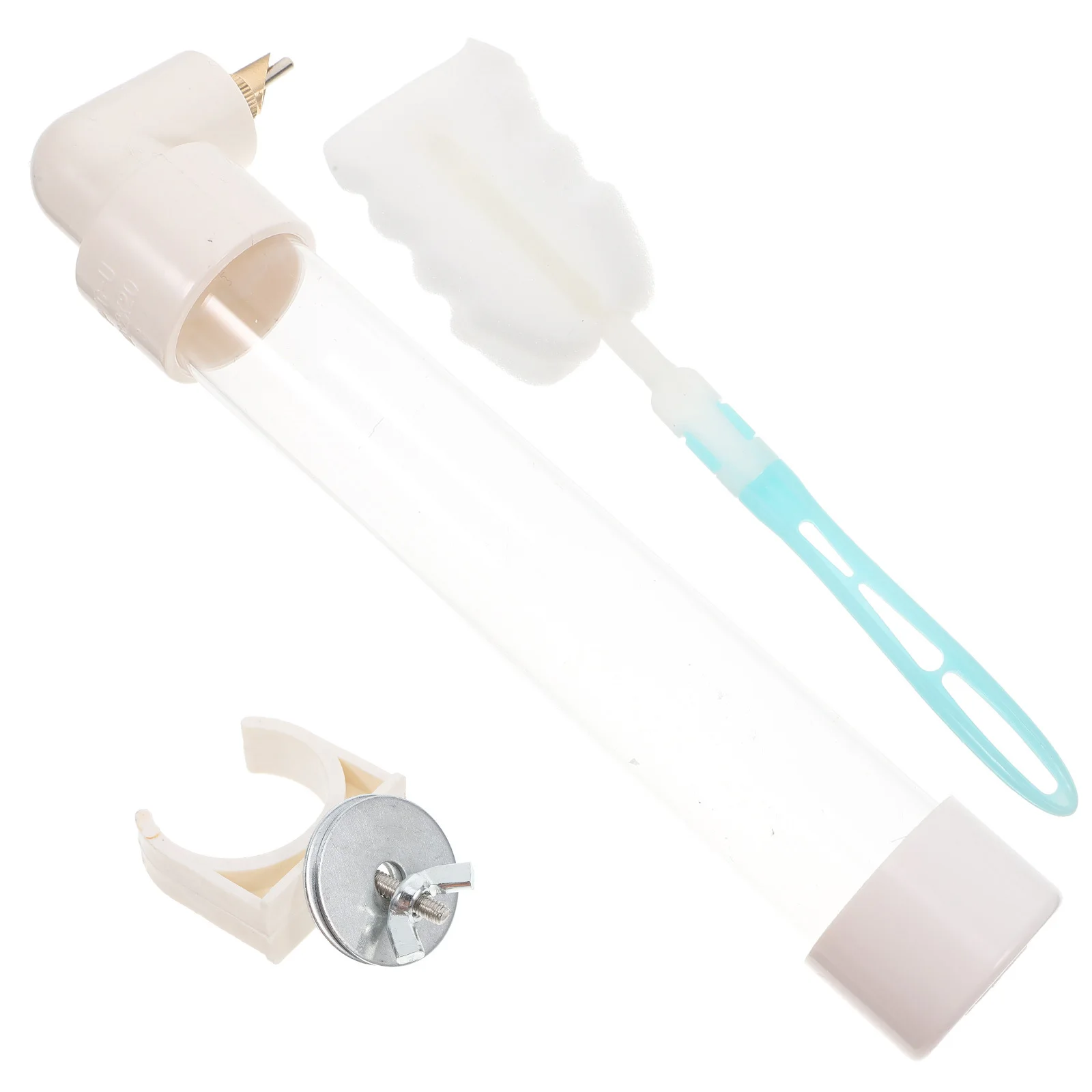 

1Set Large Automatic Parrot Cage Water Feeder for Rabbits Birds Small Animals Pet Drinking Bottle Water Dispenser Hamsters