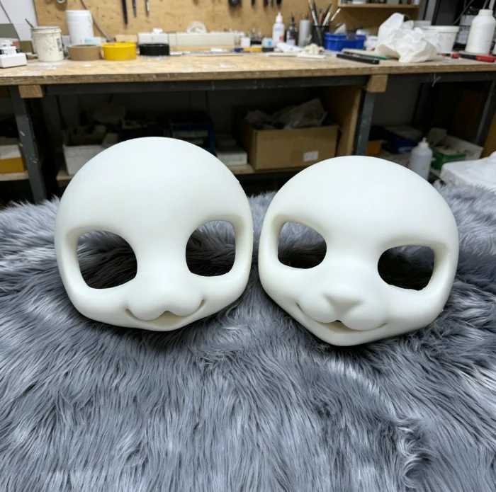 Lightweight Foam Sponge Original Kemono Base Mask Head Shell Cute Beast Dog Skull Cabbage Price Furry DIY
