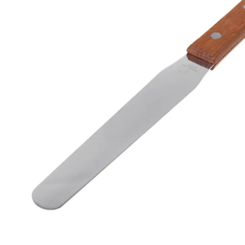 4pcs Stainless Steel Inking Paint Mixing Knifes Draw Spatula Scrape Texture Scraper 195mm, 255mm, 305mm, 360mm
