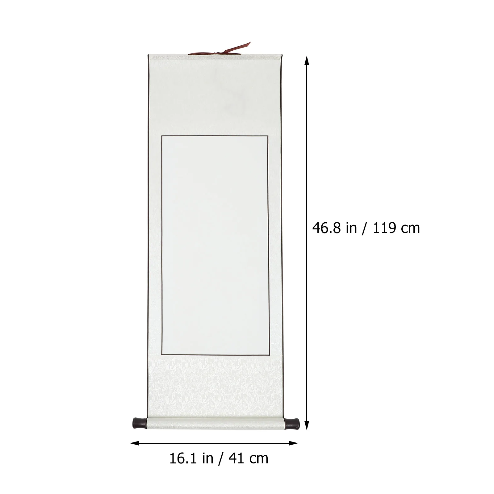 1Pcs Blank Chinese Scroll Paper Mounting Hanging Scroll for Calligraphy Painting Calligraphy Practicing Art Paper