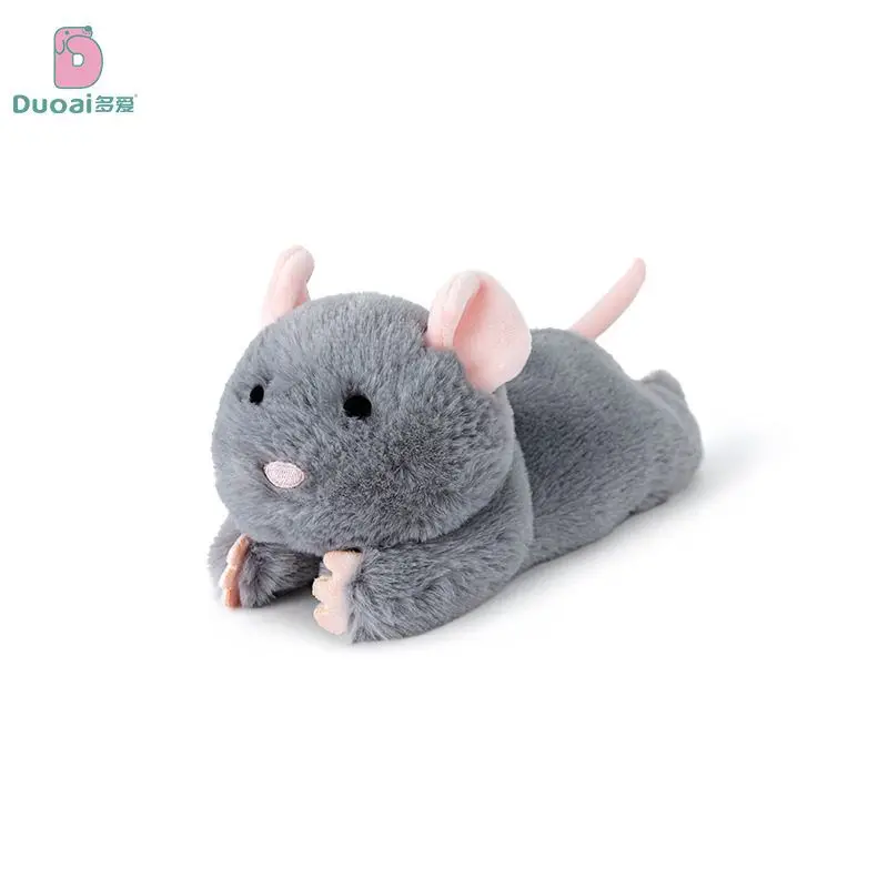 Travesseiro de dormir de animal de pelúcia macio 21cm elefante dinossauro selo porco dinossauro selo mouse conforto e acompanhar boneca de sono presente
