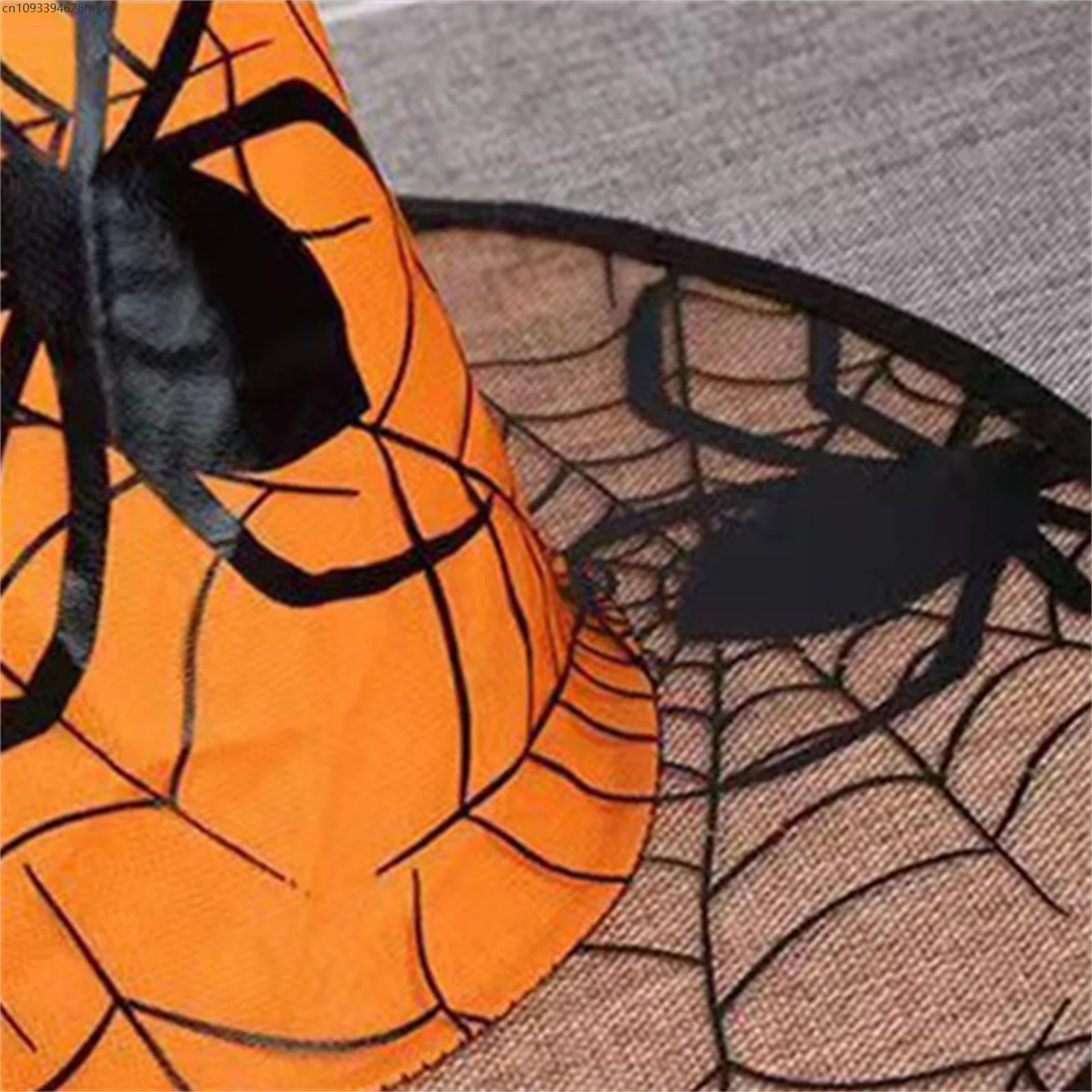 6 unids/set de sombreros de bruja negros para niños y adultos, cinta para mascarada, disfraz de mago, gorros puntiagudos, accesorios de Cosplay para Halloween, decoración de fiesta