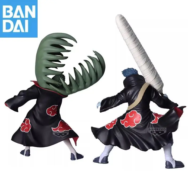 Na Stanie Bandai Namco Banpresto Oryginalny Naruto Wibracje Gwiazdy Zetsu Hoshigaki Kisame Pvc Figurka Ozdobna na Biurko Model Zabawka Prezent