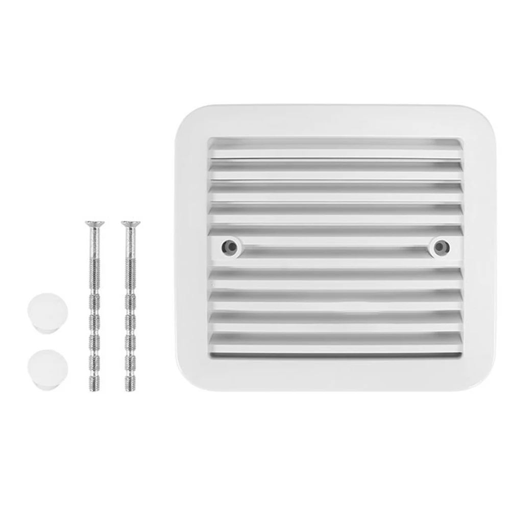 

RV Side Exhaust Vent Heat Dissipation Vent Ventilation Exhaust Bathroom Louver Air Outlet Cover Heating Cooling Ventilation