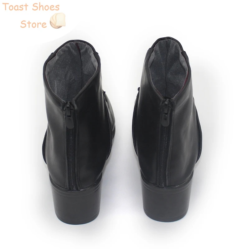 Xsoleil ver million cosplay schuhe vtuber cosplay prop pu lederschuhe halloween karnevals stiefel kostüm prop