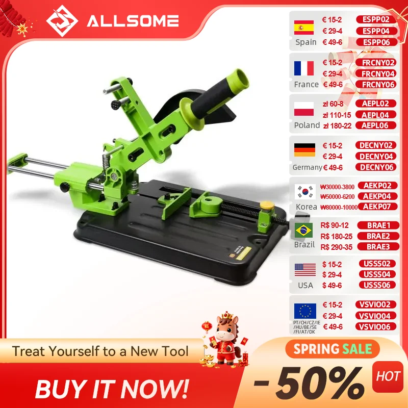 Universal Angle Grinder Support