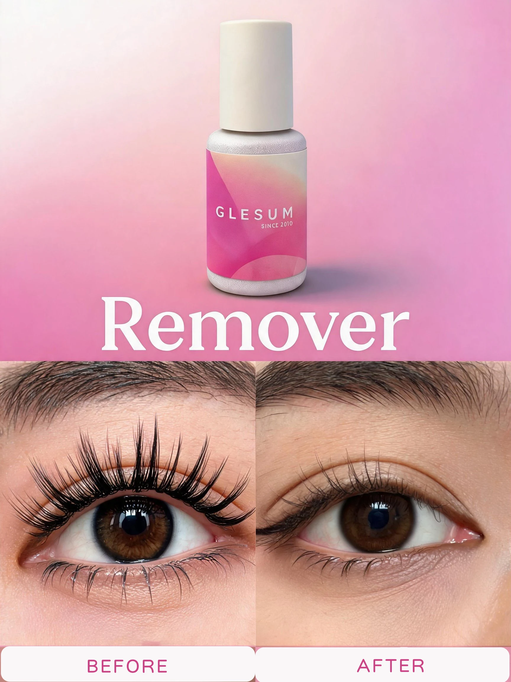 Glesum 젤 리무버 속눈썹 연장 접착제, 한국 정품 - Eyelash Extension Gel Remover 리뷰 및 가격