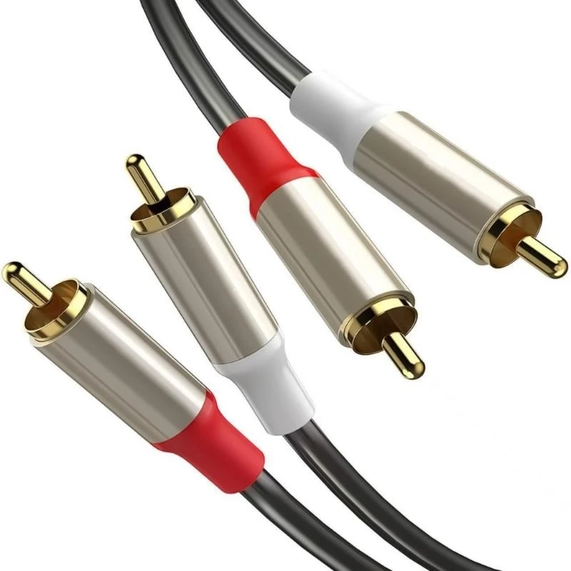 

F68B длиной 1-5 м 2RCA мужчин-мужской стерео кабеля от 2RCA до 2RCA для домашнего театра и звуковых систем