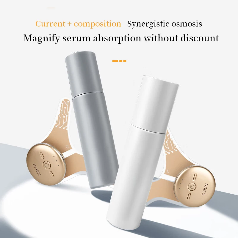 KSKIN Eye Beauty Device Microstroom Oogmassage Ooglapje Ooggebied Massage Relief