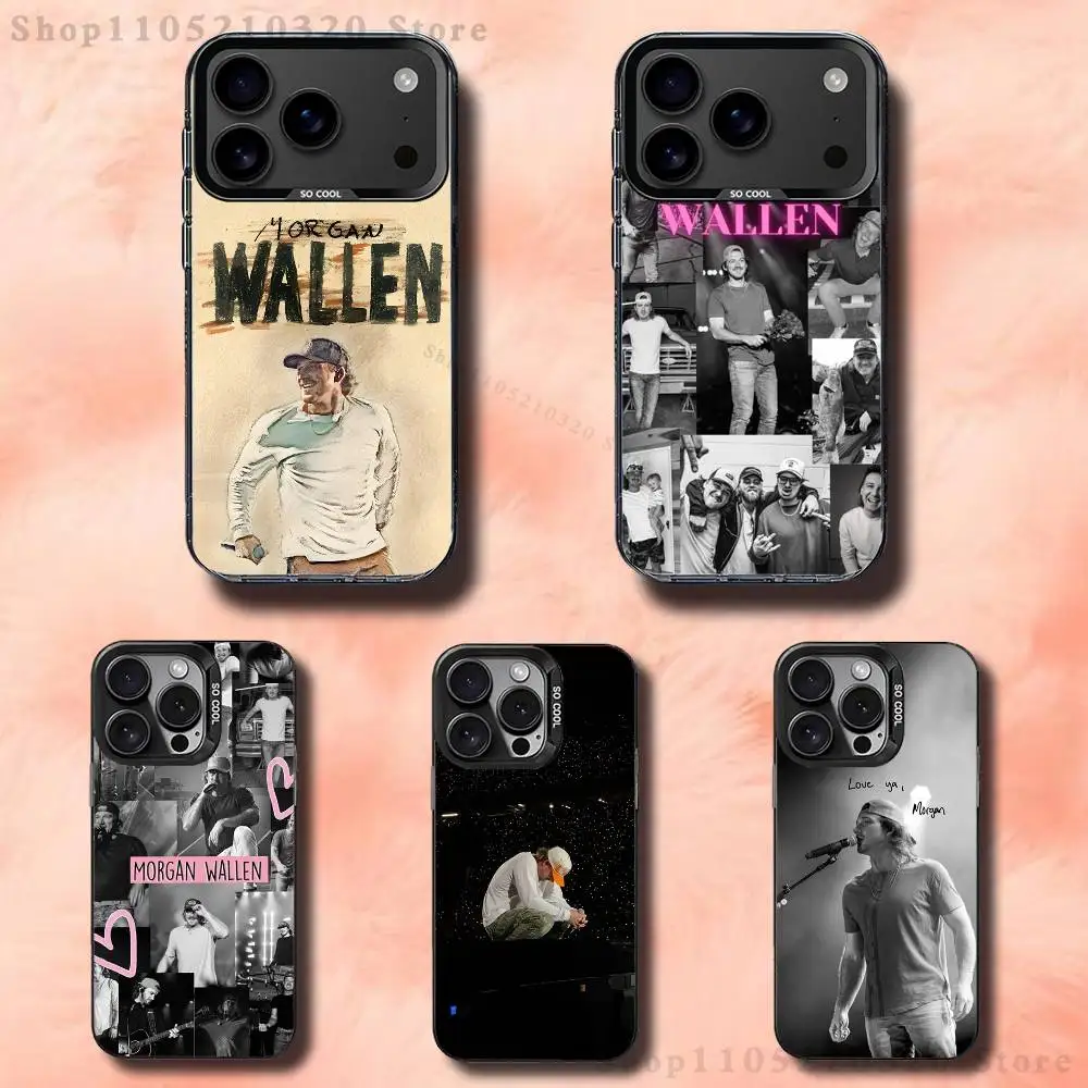 

Singer Morgan W-Warren Phone Case For iPhone 17,16,15,14,13,12,11,Pro,Max,Plus,E,Air,Mini Black Tpu Cover